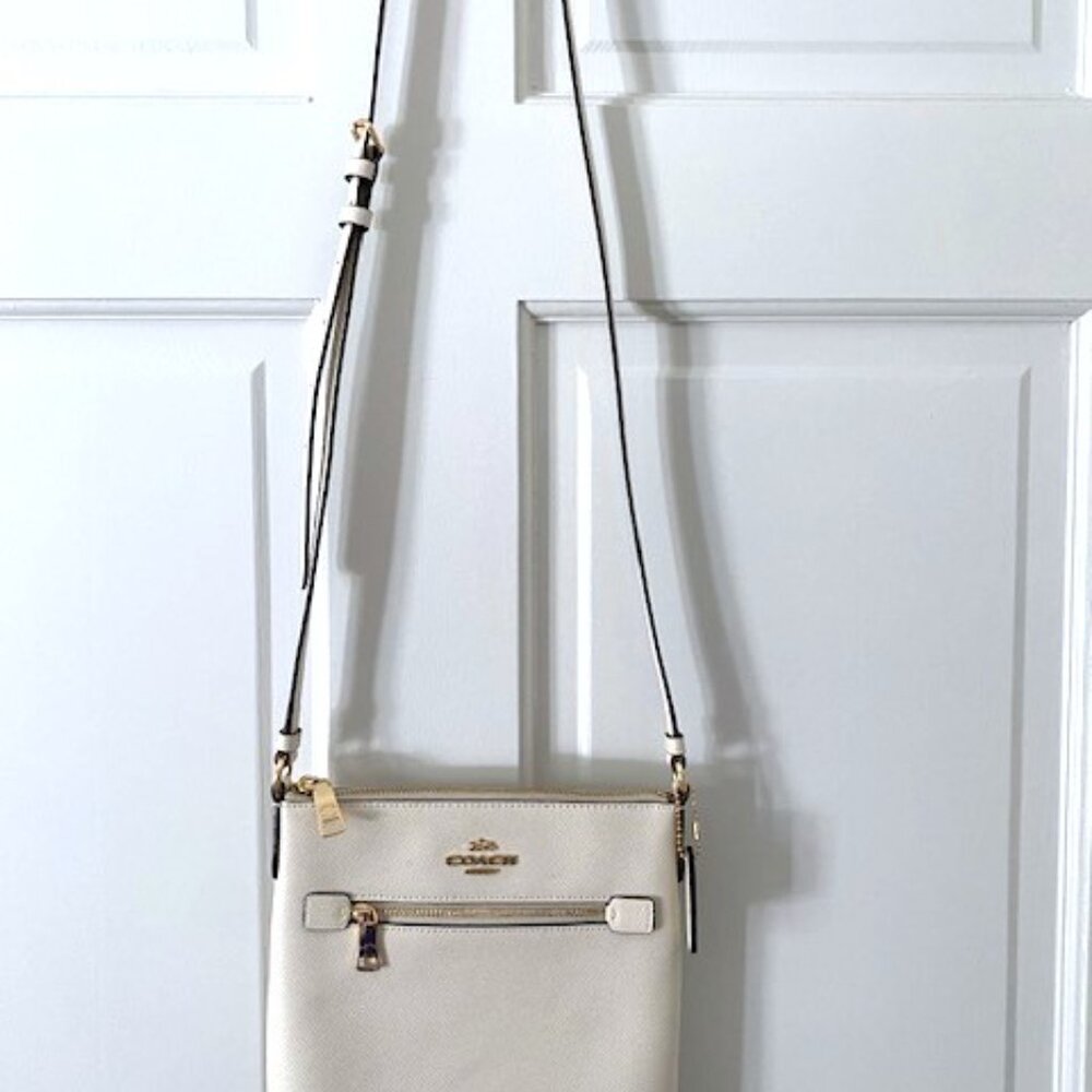 Coach Crossbody Bag Mini Rowan File Cream - Picture 8 of 8